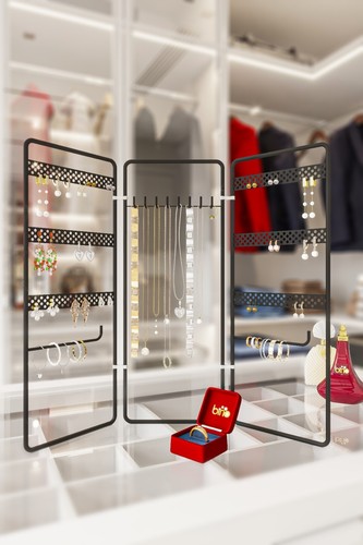 Jewelry organizer stand - organizer,